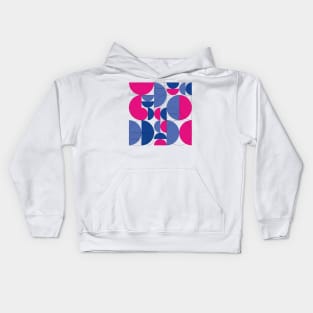 BISEXUAL ABSTRACT CIRCLE PRIDE DESIGN LGBT Kids Hoodie